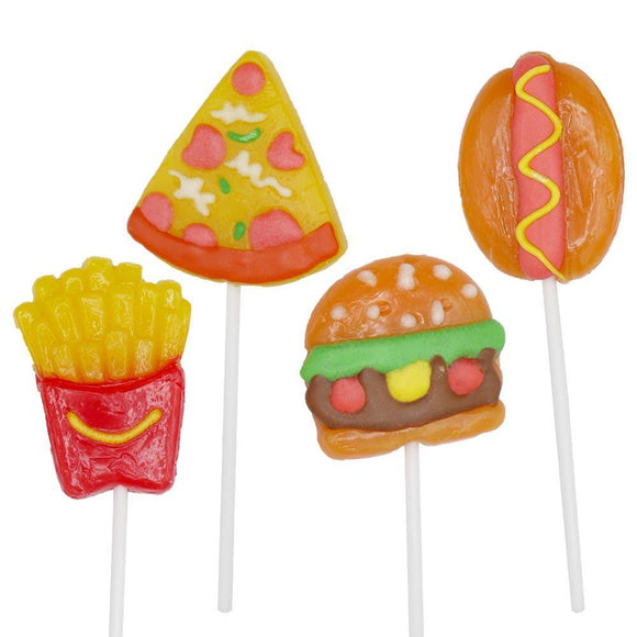 Candy Realms Fast Food Pops 50g