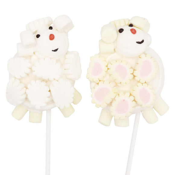 Candy Realms Lucy Lamb Mallow Lolly 35g x 1 Lolly