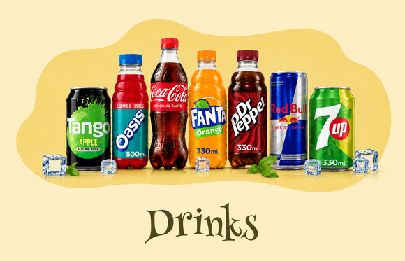 Cans of Drinks