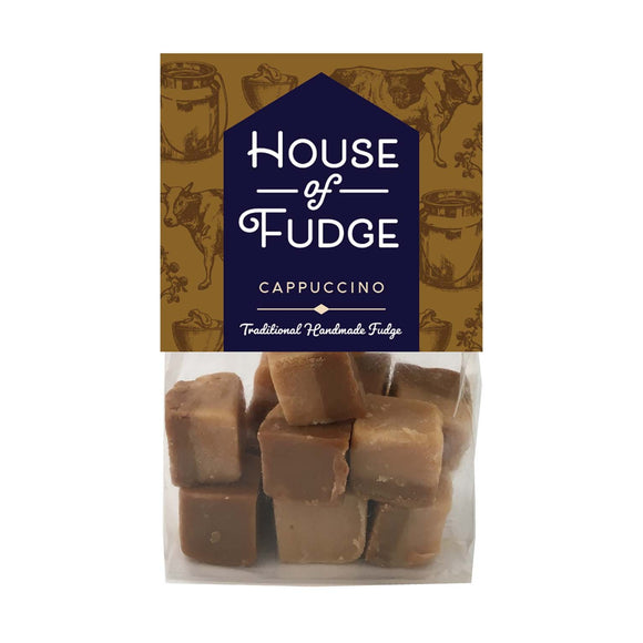 Cappuccino Gourmet Fudge Bag by House of Fudge 150g