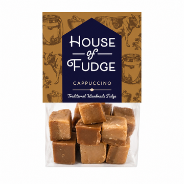 Cappuccino Gourmet Fudge Bag by House of Fudge 150g