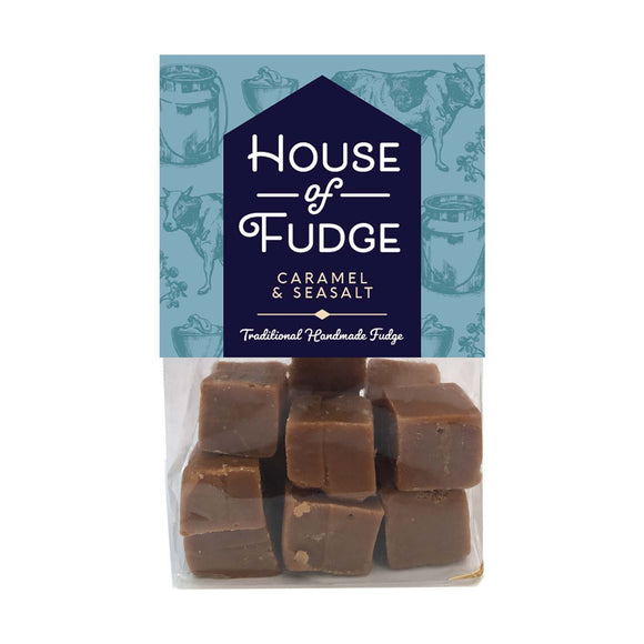 Caramel & Seasalt Gourmet Fudge Bag by House of Fudge 150g