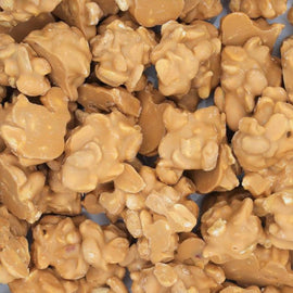 Caramel and Sea Salt Peanut Clusters