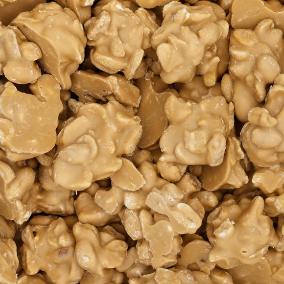 Caramel and Sea Salt Peanut Clusters