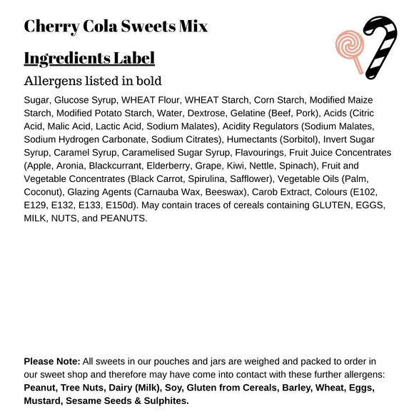 Cherry Cola Sweets Mix