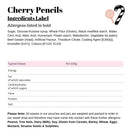 Cherry Pencils