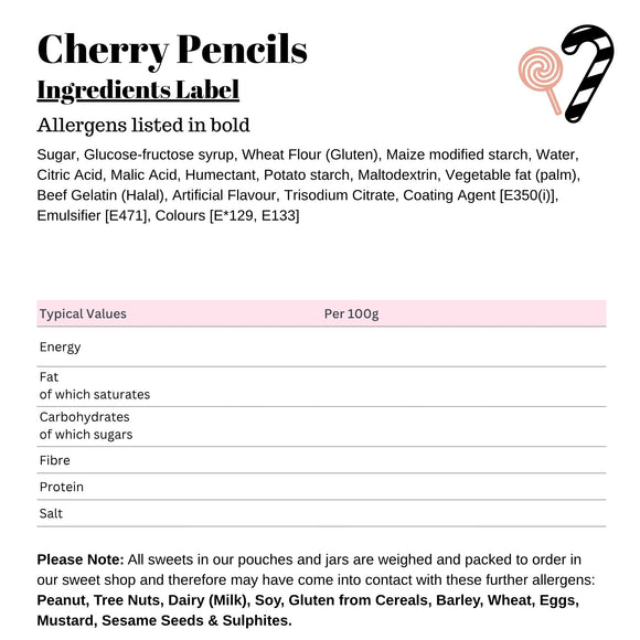 Cherry Pencils