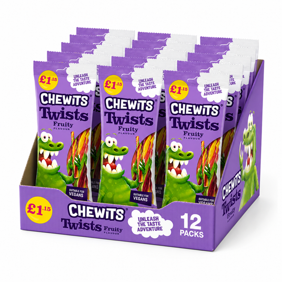 Chewits Fruity Twists Bag 140g £1.15 PMP