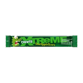 Chewits Xtreme Extremely Sour Apple Chews 34g