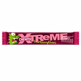 Chewits Xtreme Sour Cherry Chews 34g