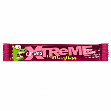 Chewits Xtreme Sour Cherry Chews 34g