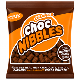 Choc Nibbles Orange Bags 150g