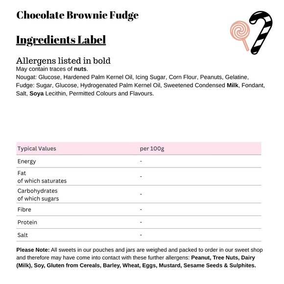 Chocolate Brownie Fudge