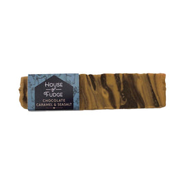 Chocolate, Caramel & Seasalt Gourmet Fudge Bar by House of Fudge 200g