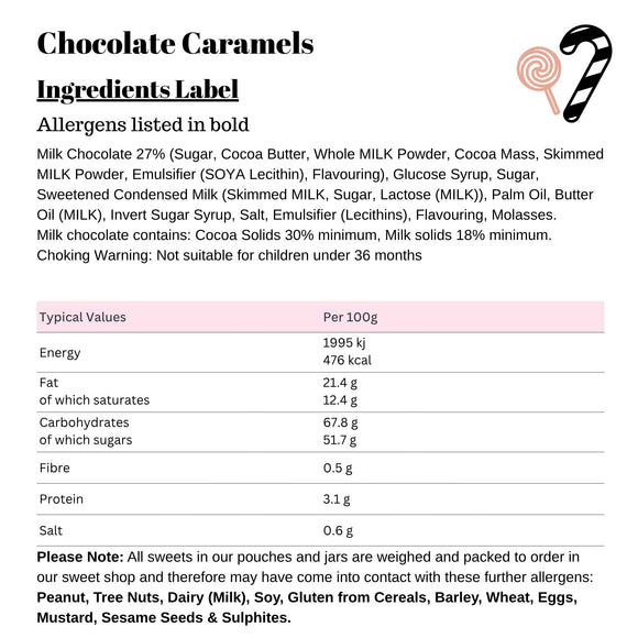Chocolate Caramels