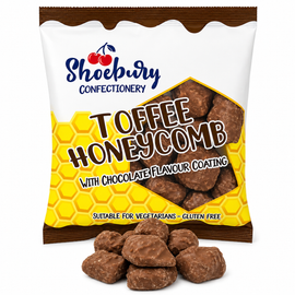 Chocolate Coated Cinder Toffee Bags 150g