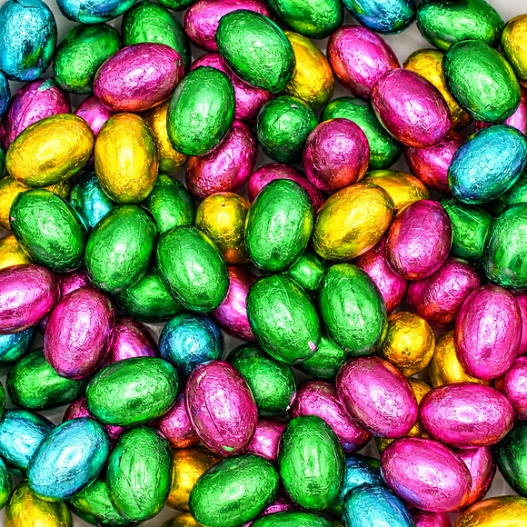 Chocolate Foiled Mini Easter Eggs