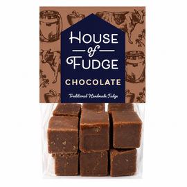 Chocolate Gourmet Fudge Bag by House of Fudge 150g