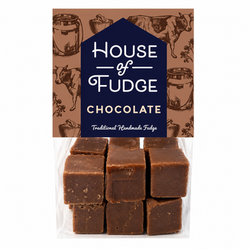 Chocolate Gourmet Fudge Bag by House of Fudge 150g