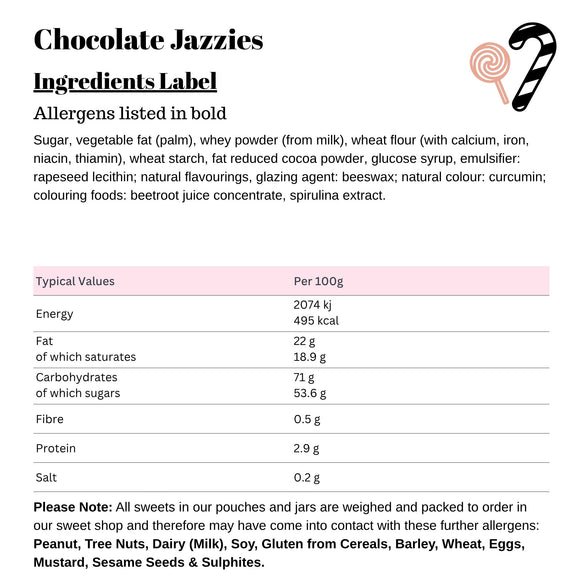 Chocolate Jazzies