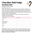 Chocolate Malt Fudge