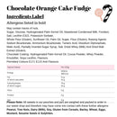 Chocolate Orange Cake Fudge