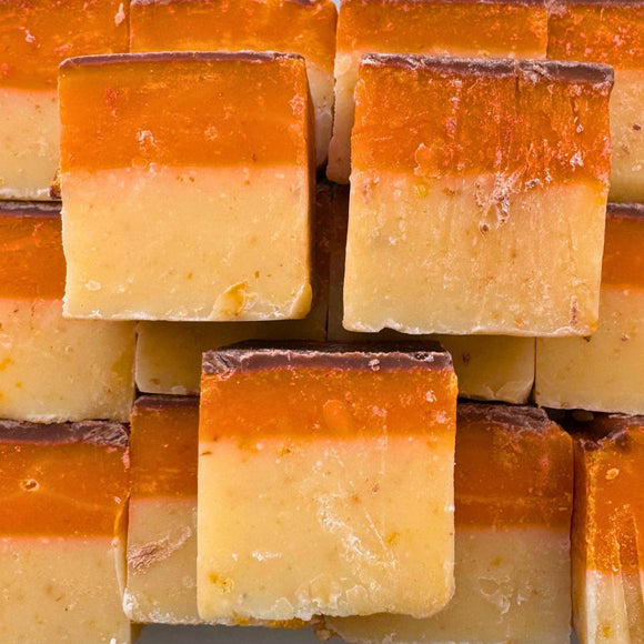 Chocolate Orange Cake Fudge