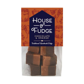 Chocolate Orange Gourmet Fudge Bag by House of Fudge 150g