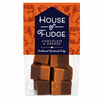 Chocolate Orange Gourmet Fudge Bag by House of Fudge 150g