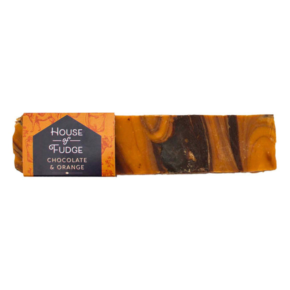 Chocolate Orange Gourmet Fudge Bar by House of Fudge 200g