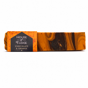 Chocolate Orange Gourmet Fudge Bar by House of Fudge 200g