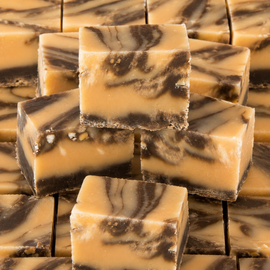 Chocolate & Peanut Butter Fudge