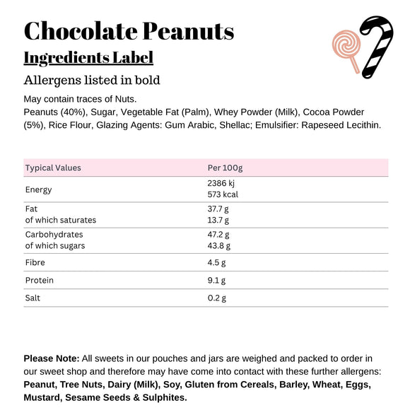 Chocolate Peanuts