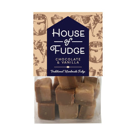 Chocolate & Vanilla Gourmet Fudge Bag by House of Fudge 150g