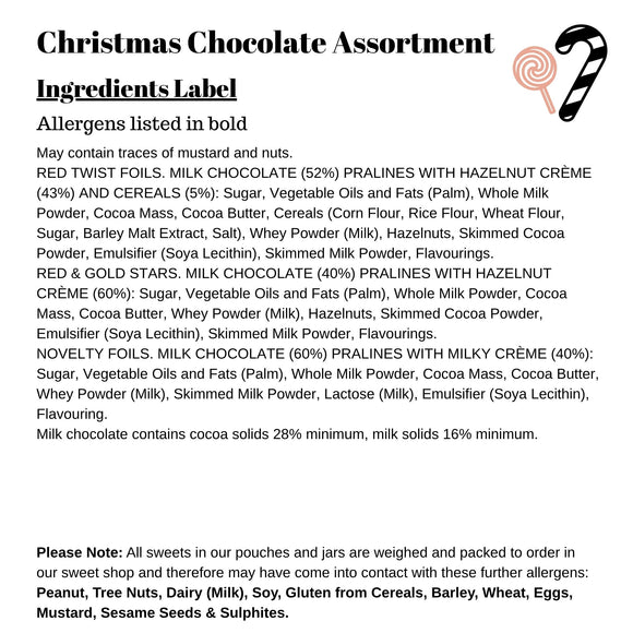 Christmas Chocolate Assortment