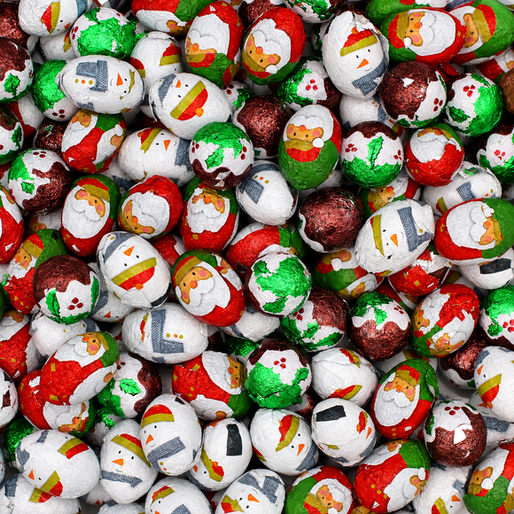 Christmas Foiled Chocolate Shapes