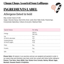 Chupa Chups Assorted Sour Lollipops