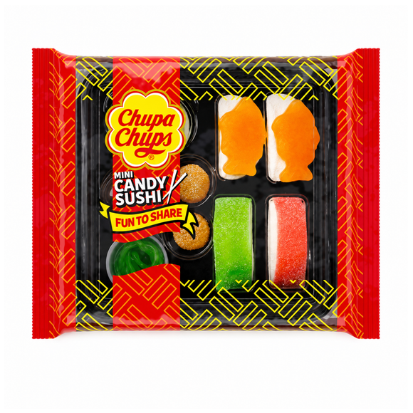 Chupa Chups Mini Candy Sushi Tray 100g
