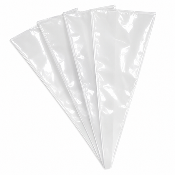 Clear Sweet Cone Bags x 50 Pack (Empty)