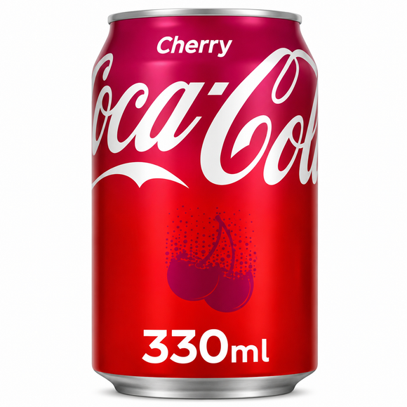 Coca-Cola Cherry Cans (330ml)