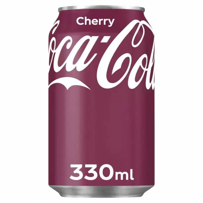 Coca-Cola Cherry Cans (330ml)