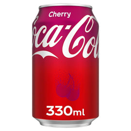 Coca-Cola Cherry Cans (330ml)