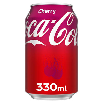 Coca-Cola Cherry Cans (330ml)