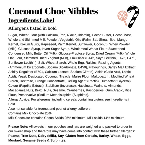 Coconut Choc Nibbles