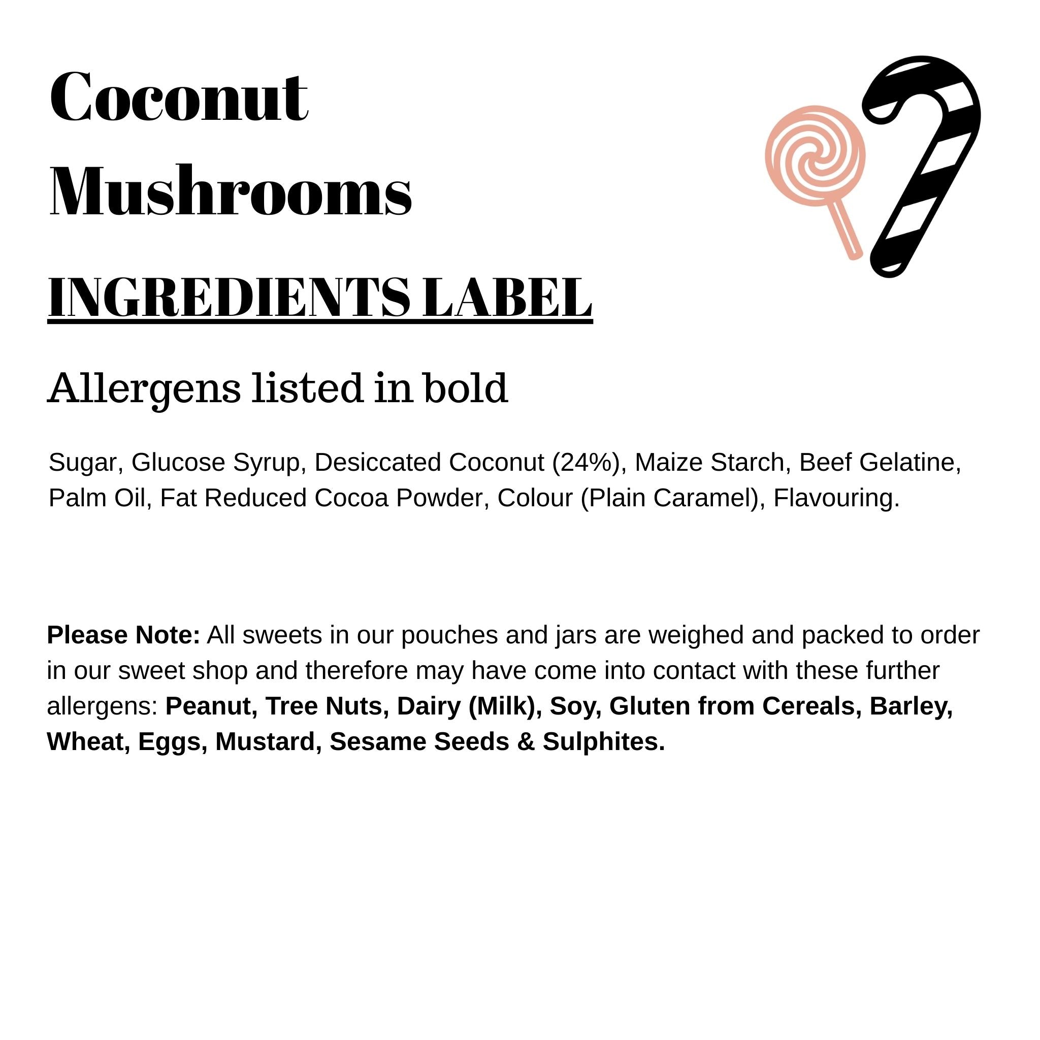 Coconut Mushrooms