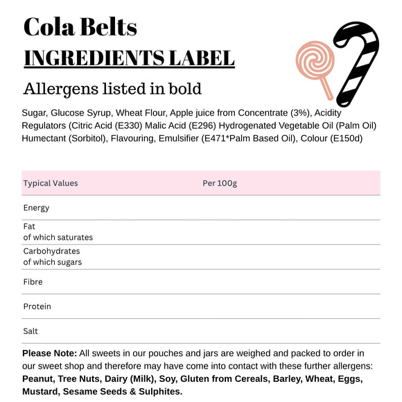 Cola Belts