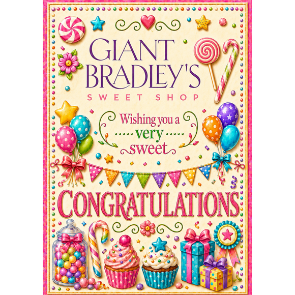 Congratulations Pouch Perfect For Parties & Corporate Events 150g
