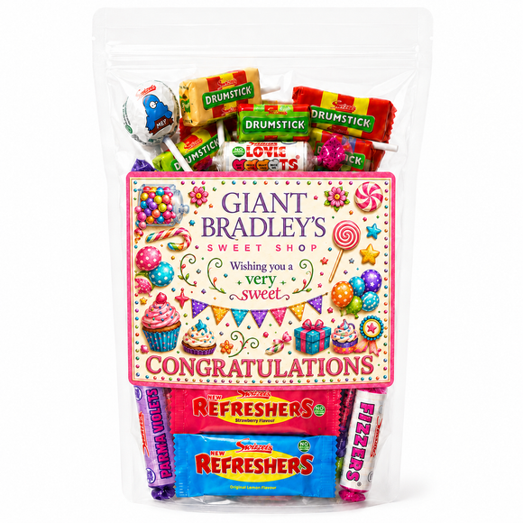 Congratulations Pouch Perfect For Parties & Corporate Events 150g