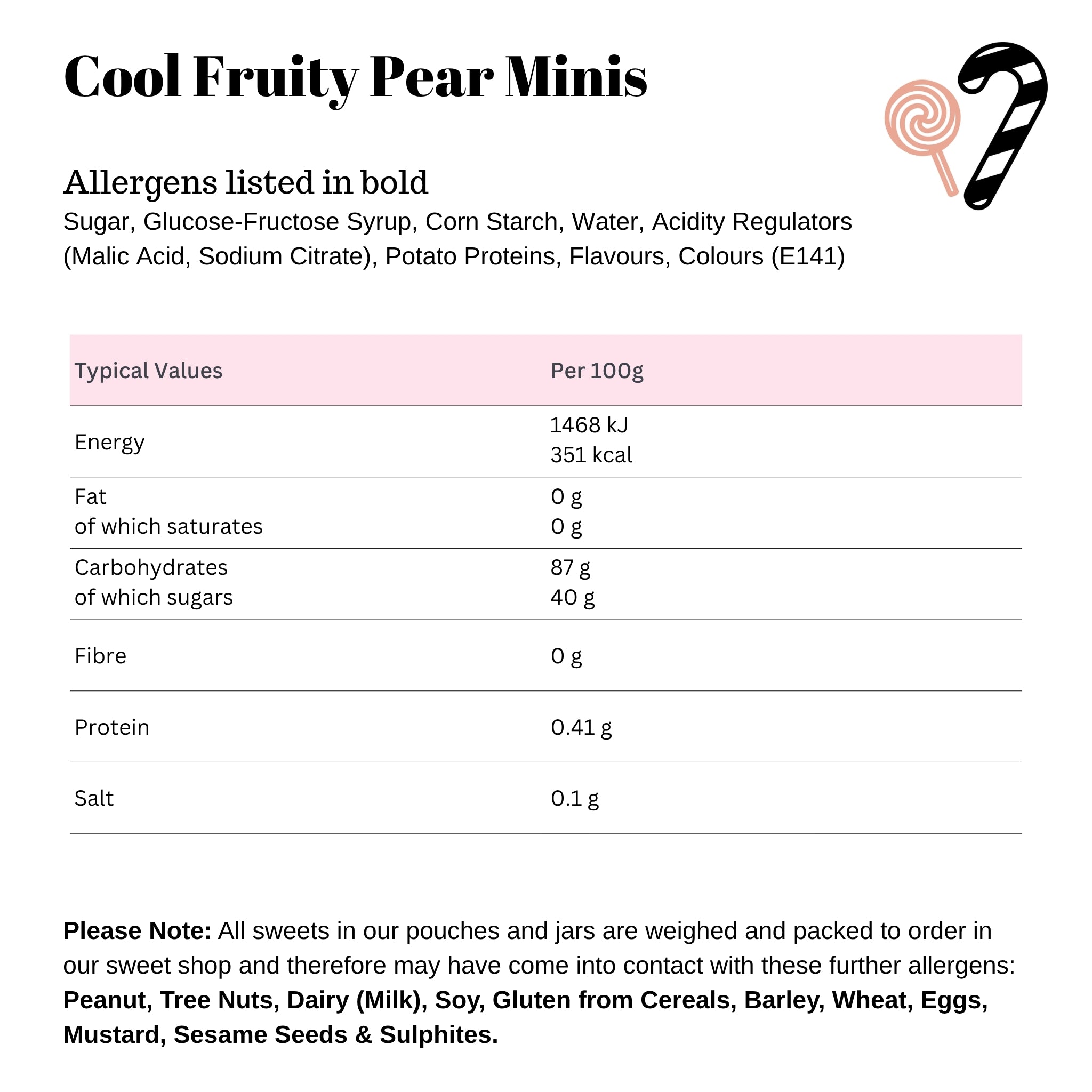 Cool Fruity Pear Minis
