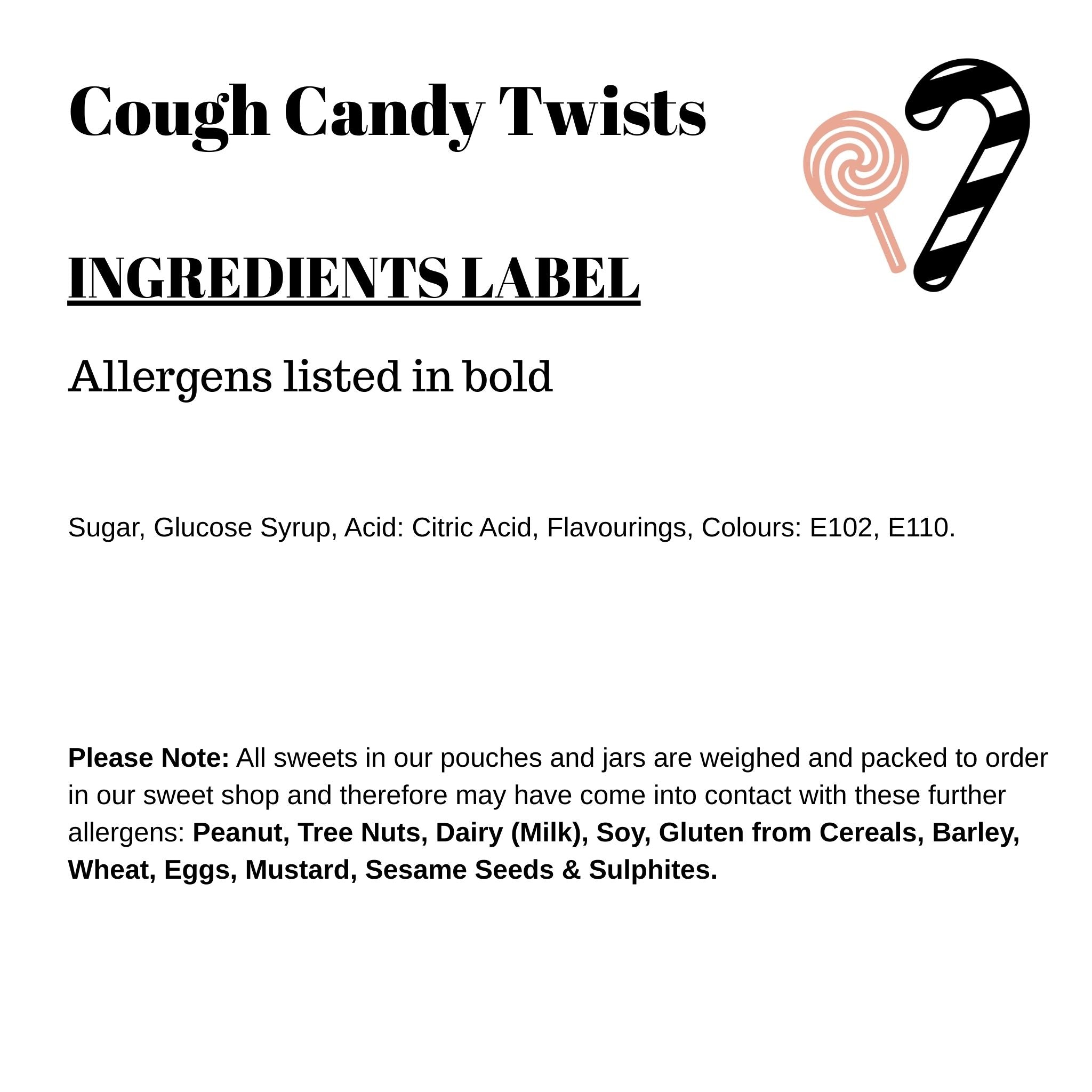 Cough Candy Twists